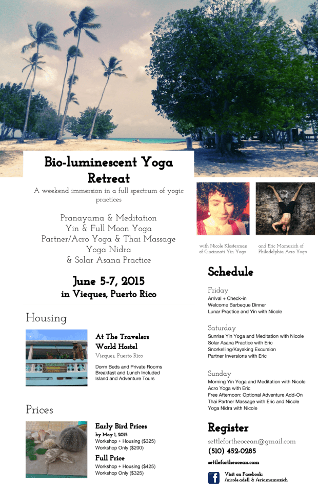 Bio-Luminescent Yoga Retreat